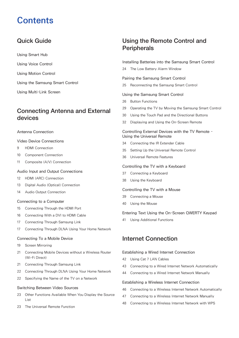 Samsung UN32H5500AFXZA User Manual | Page 2 / 225