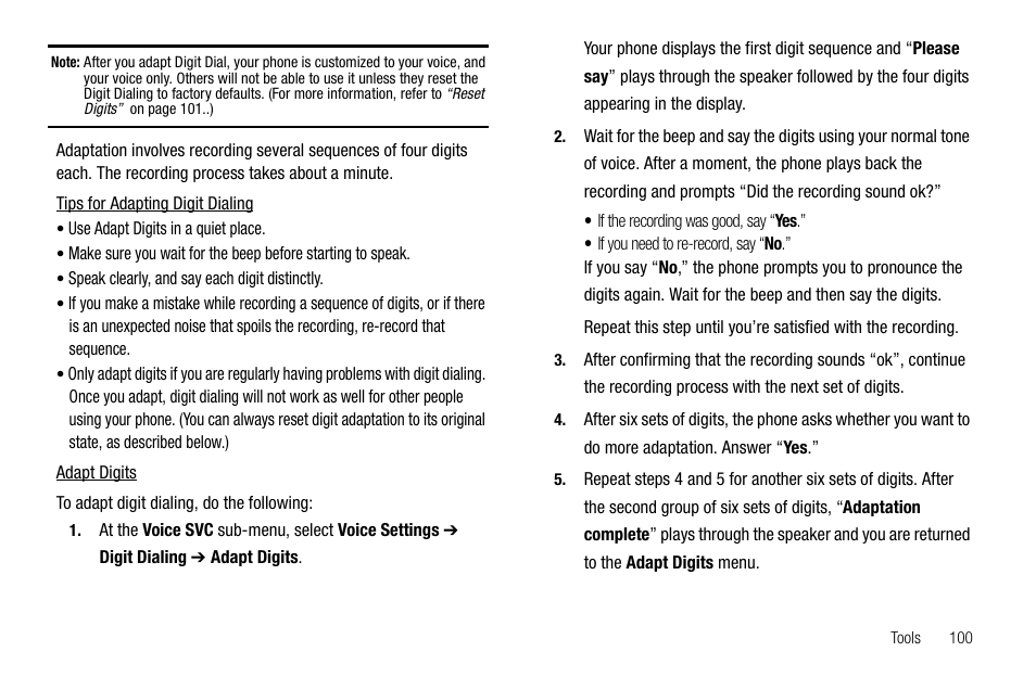 Samsung SEC-R470NBAUSC User Manual | Page 103 / 160