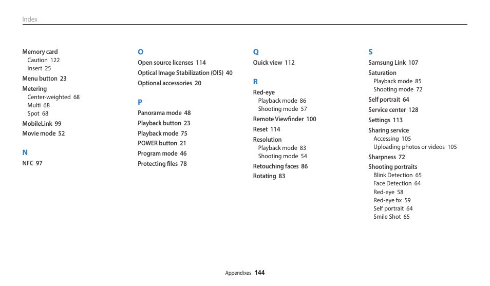 Samsung EC-WB1100BPRUS User Manual | Page 145 / 147