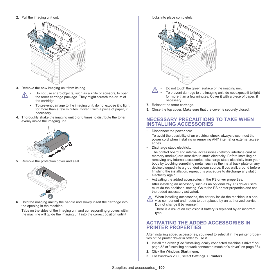 Samsung ML-6512ND-XAA User Manual | Page 100 / 130
