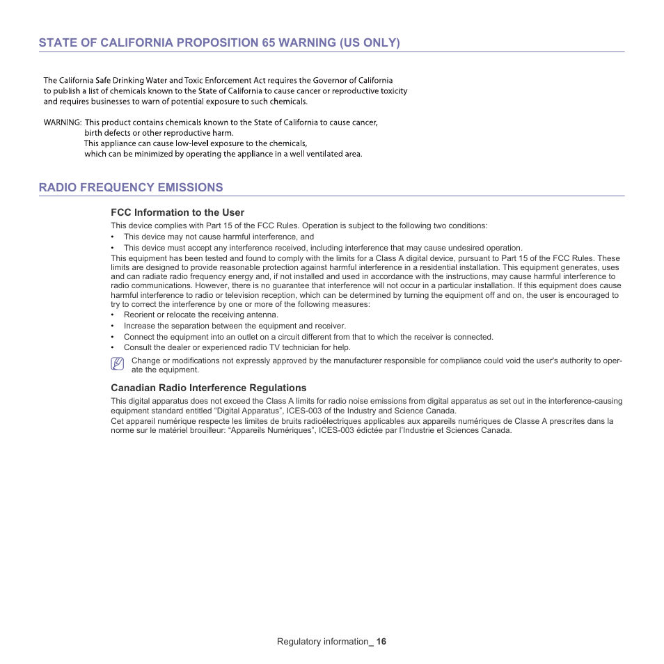 Samsung ML-6512ND-XAA User Manual | Page 16 / 130