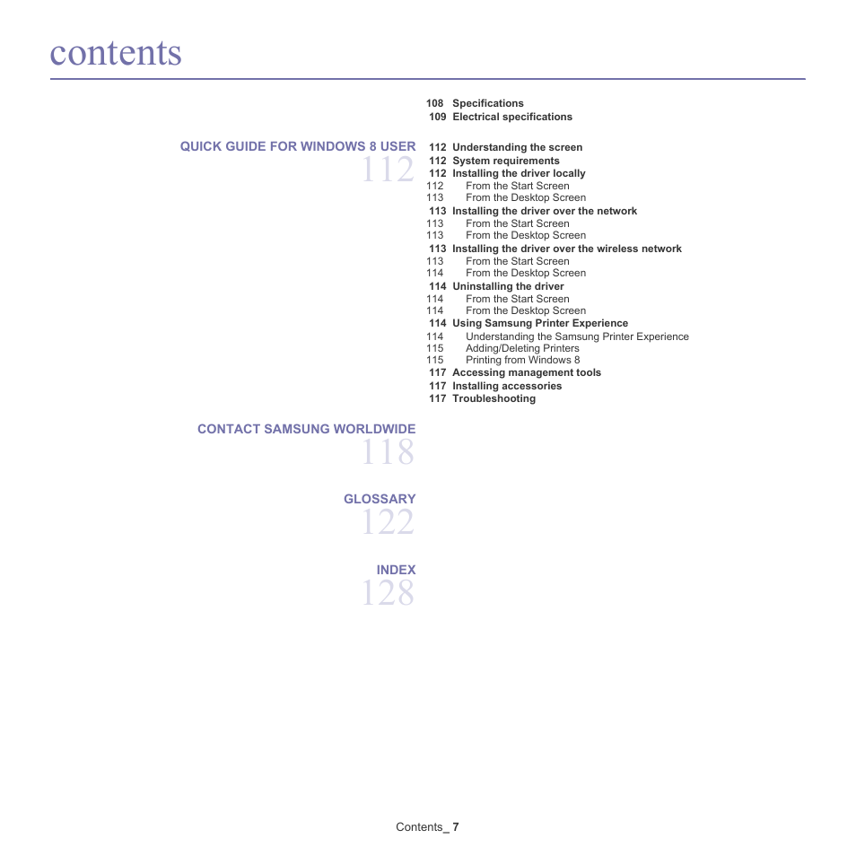 Samsung ML-6512ND-XAA User Manual | Page 7 / 130