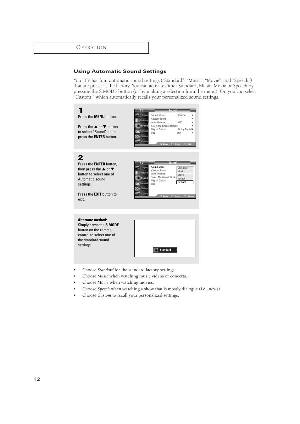 Samsung TSN3084WHDXXAA User Manual | Page 42 / 79