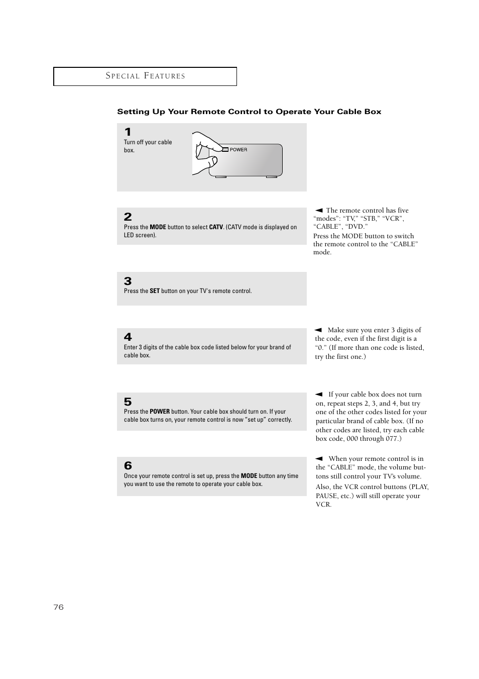 Samsung TSN3084WHDXXAA User Manual | Page 76 / 79