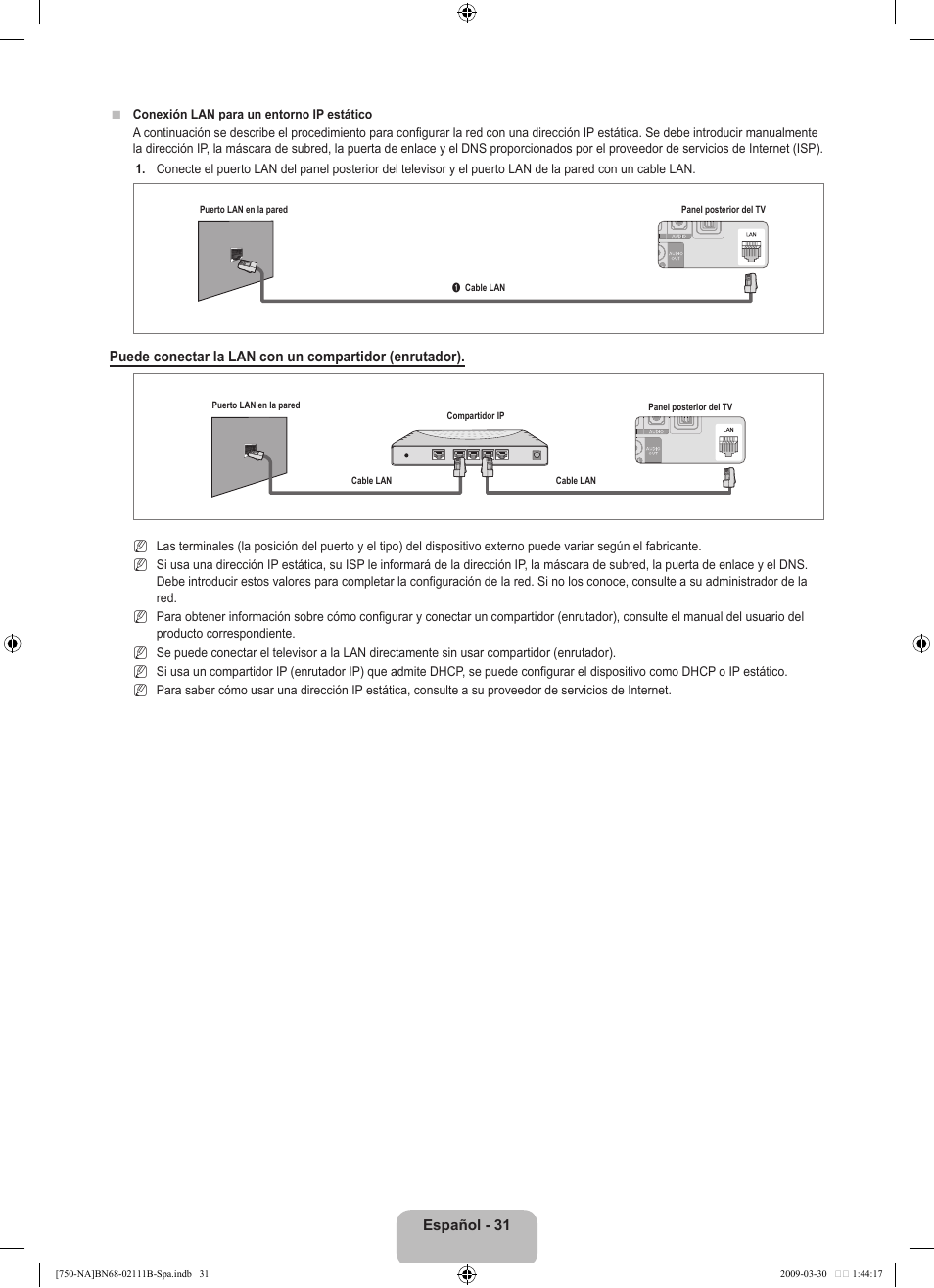 Samsung LN40B750U1FXZA User Manual | Page 137 / 290