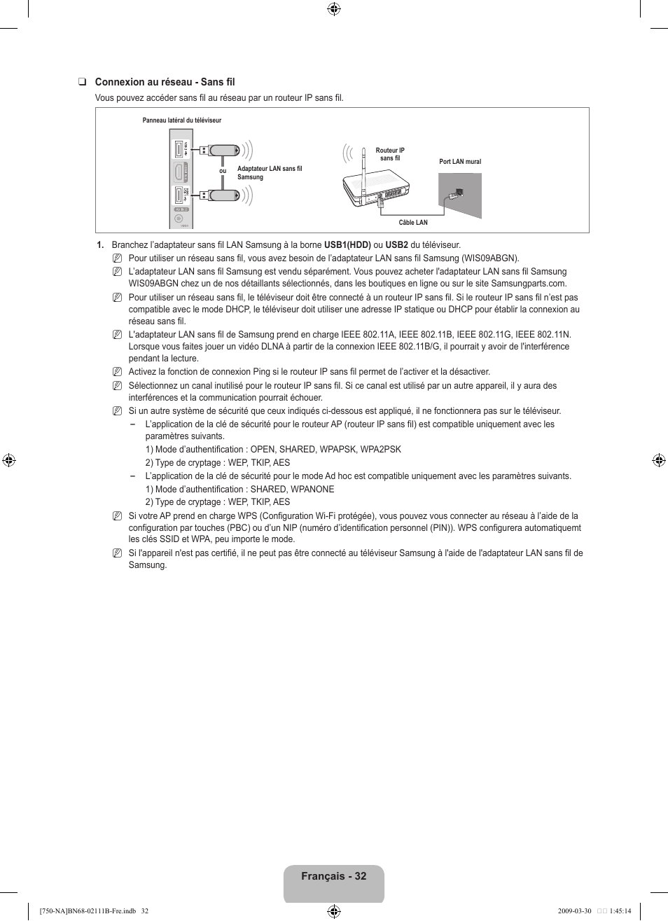 Samsung LN40B750U1FXZA User Manual | Page 231 / 290