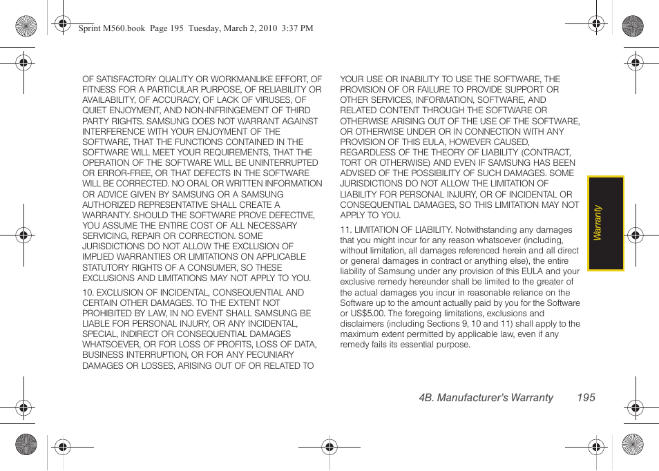 Samsung SPH-M560BLASPR User Manual | Page 211 / 222