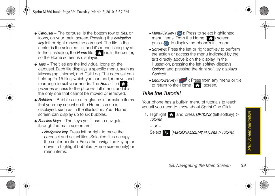 Take the tutorial | Samsung SPH-M560BLASPR User Manual | Page 55 / 222