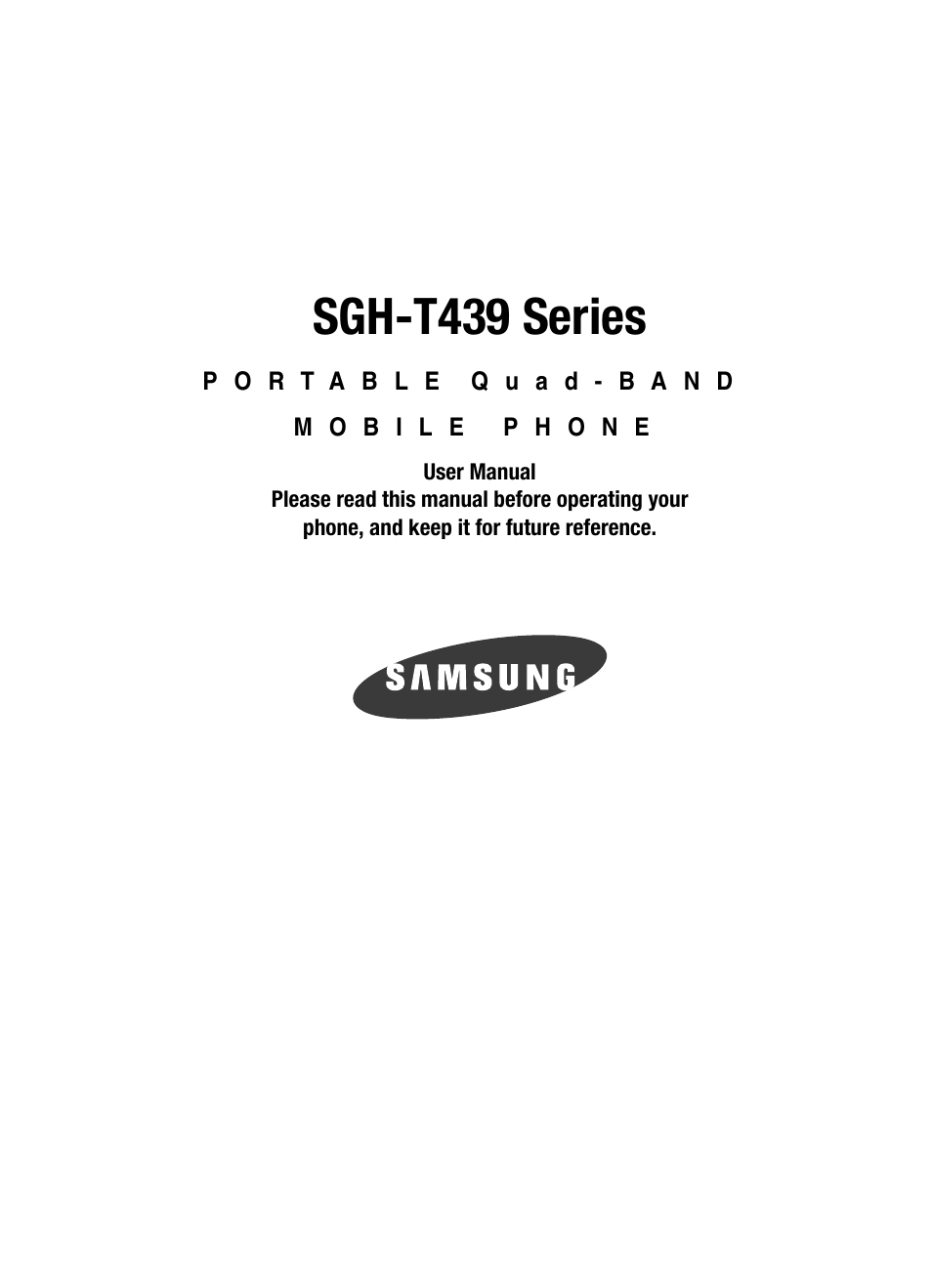 Samsung SGH-T439ZBATMB User Manual | 171 pages