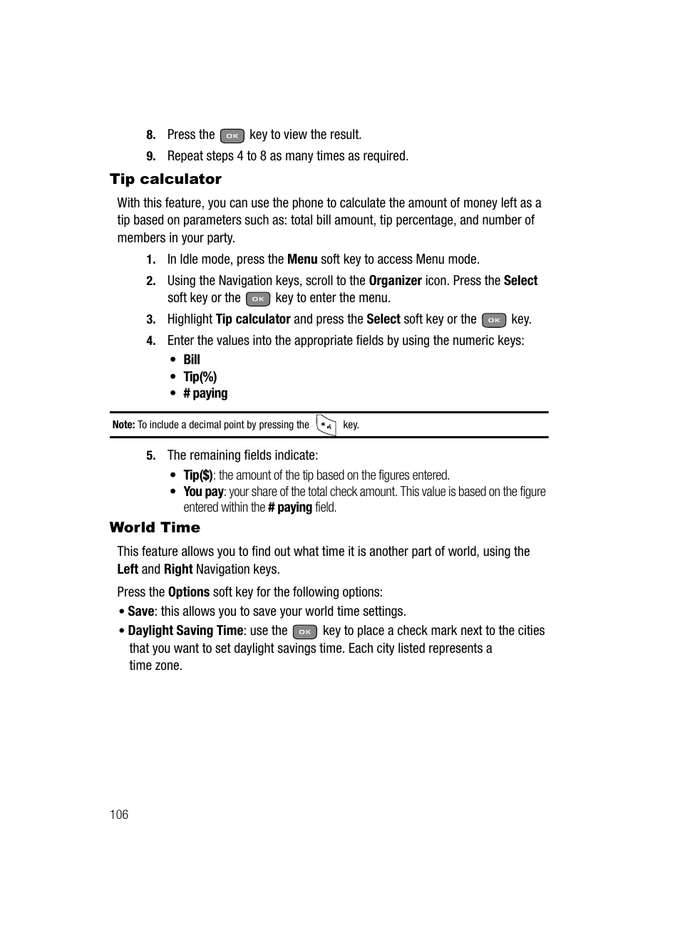 Samsung SGH-T439ZBATMB User Manual | Page 106 / 171