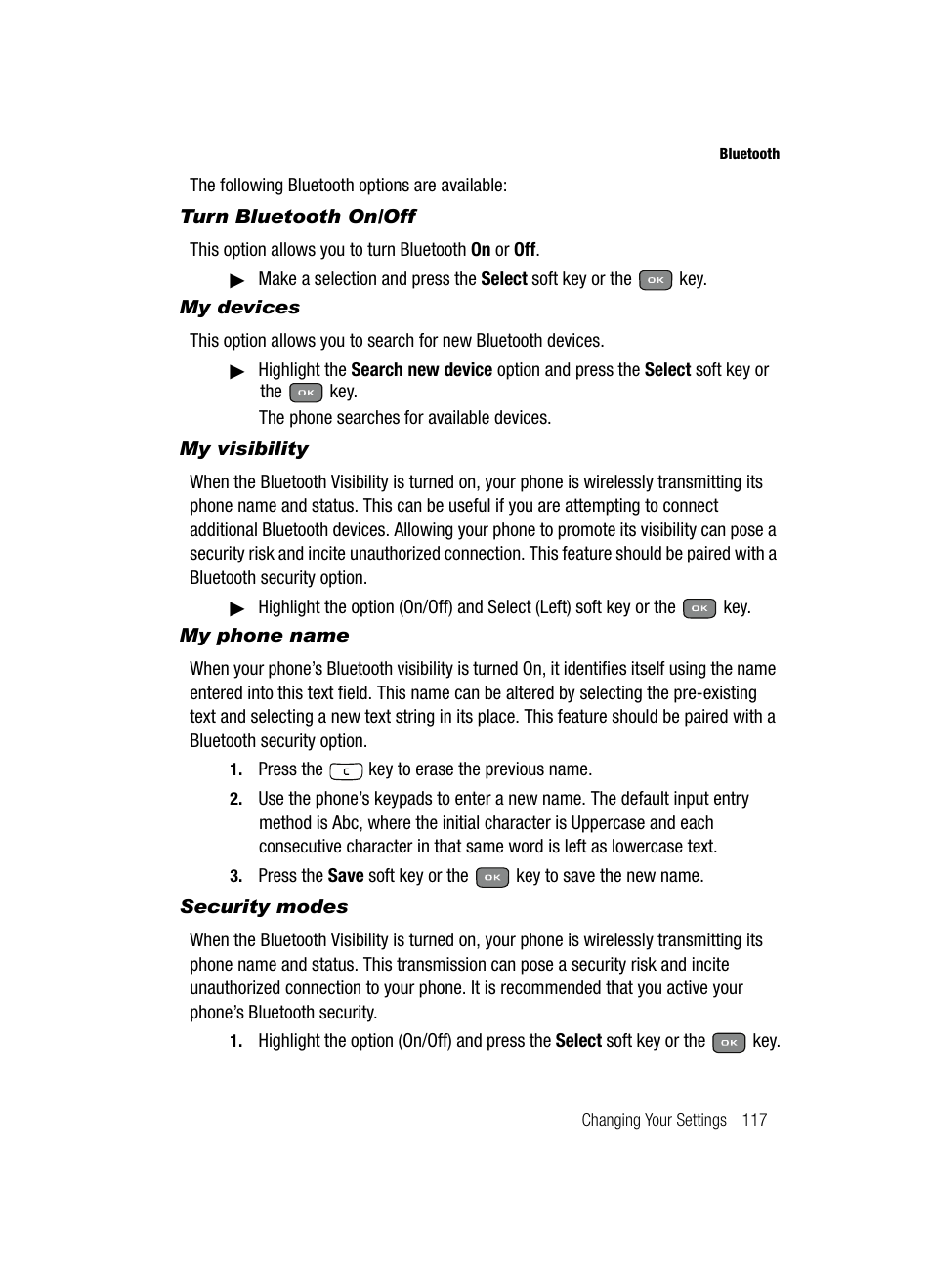 Samsung SGH-T439ZBATMB User Manual | Page 117 / 171