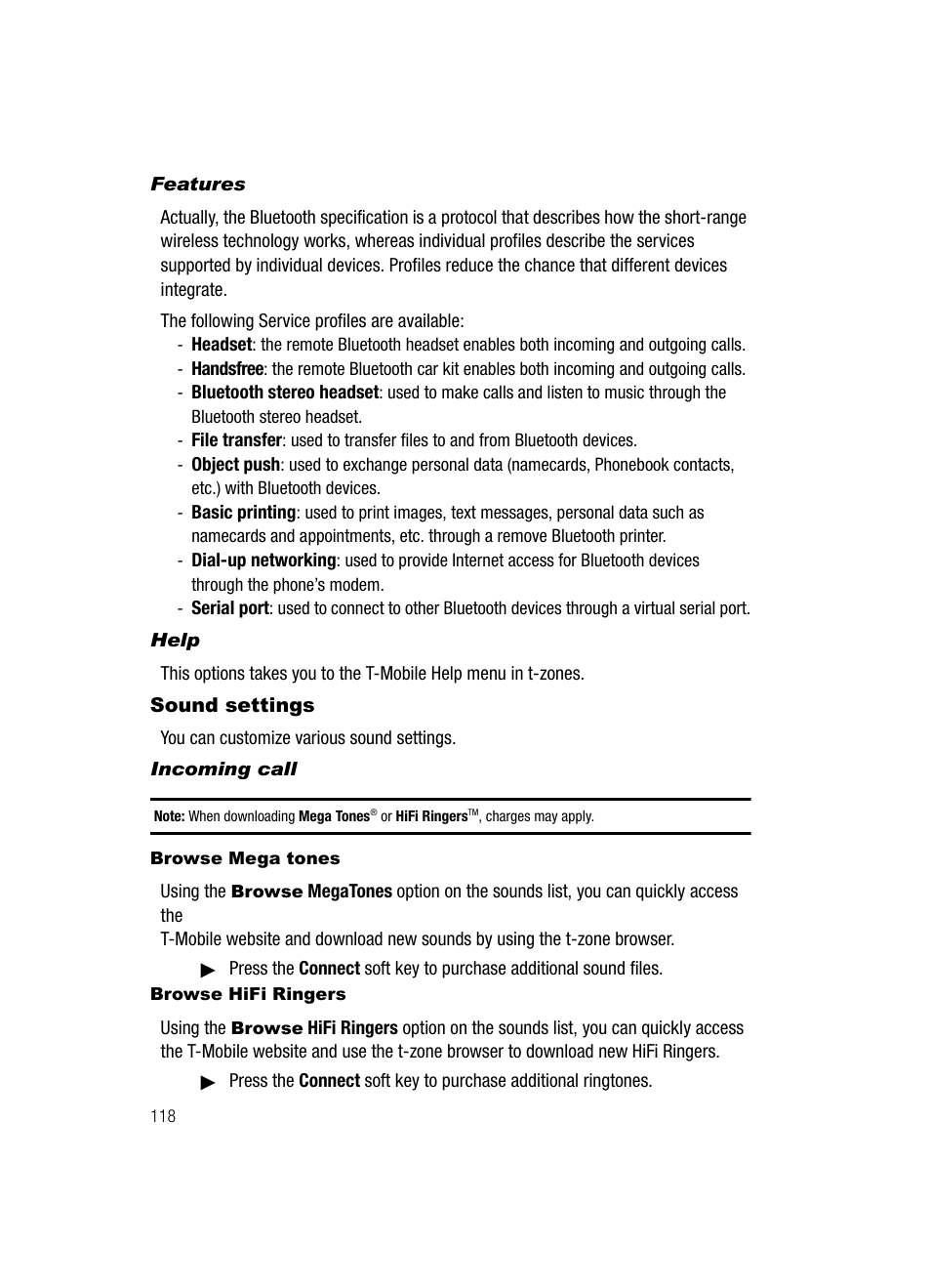 Samsung SGH-T439ZBATMB User Manual | Page 118 / 171