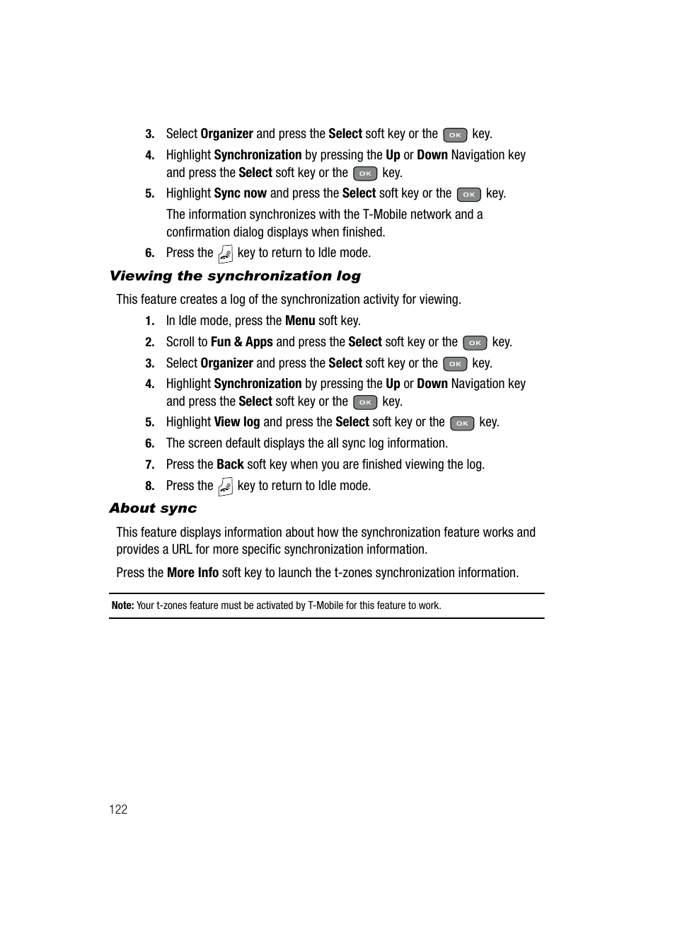 Samsung SGH-T439ZBATMB User Manual | Page 122 / 171