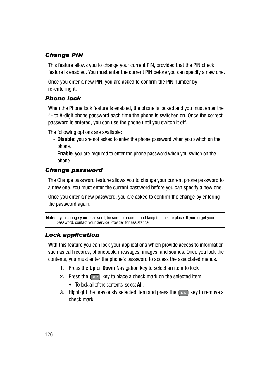Samsung SGH-T439ZBATMB User Manual | Page 126 / 171