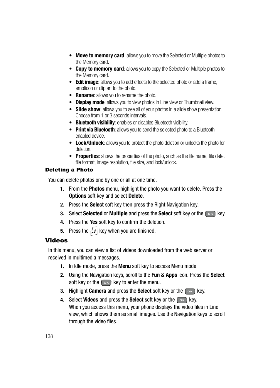 Samsung SGH-T439ZBATMB User Manual | Page 138 / 171