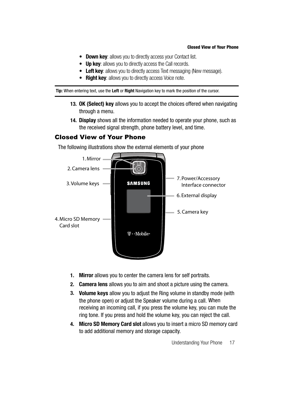 Samsung SGH-T439ZBATMB User Manual | Page 17 / 171