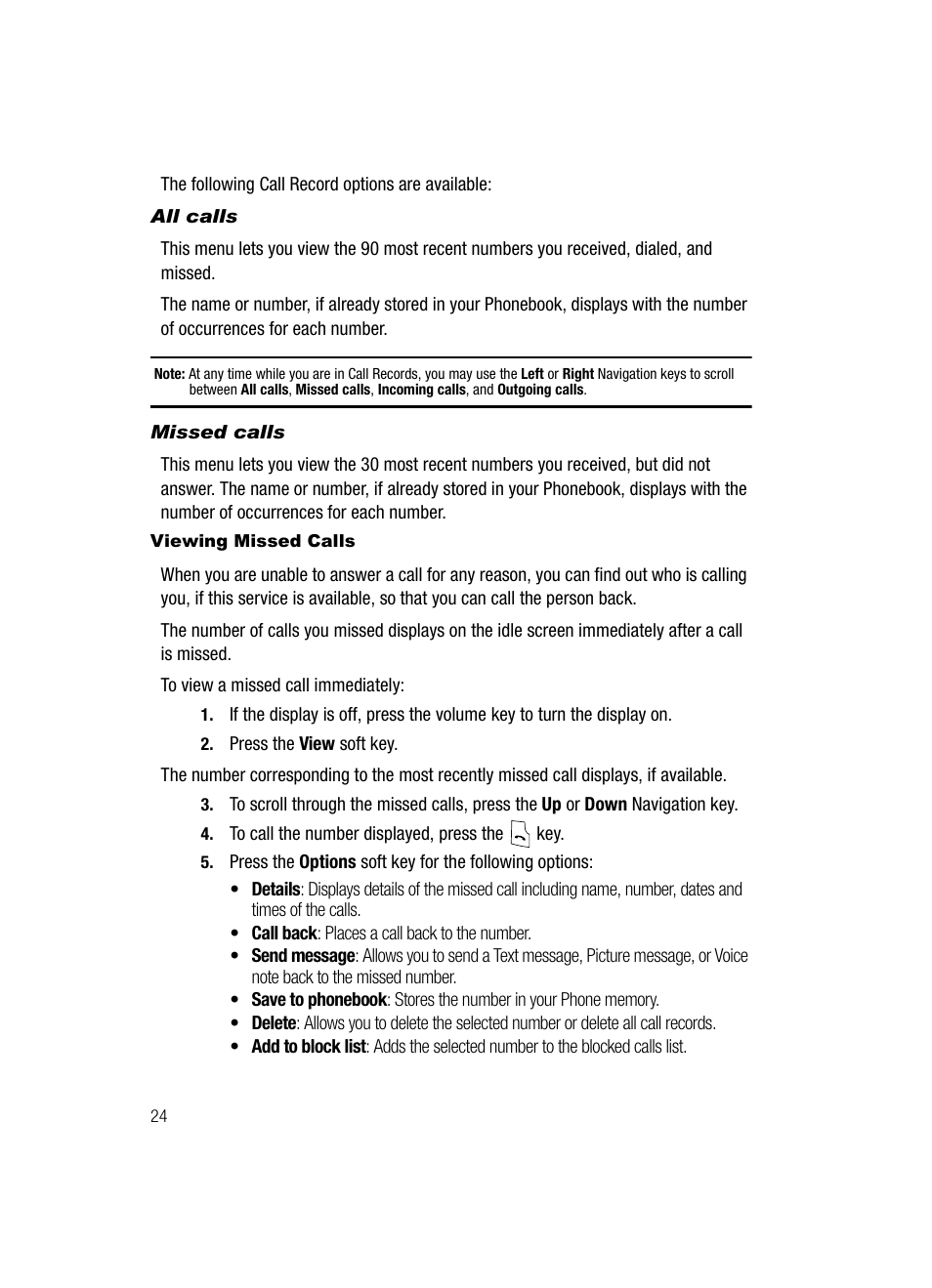 Samsung SGH-T439ZBATMB User Manual | Page 24 / 171