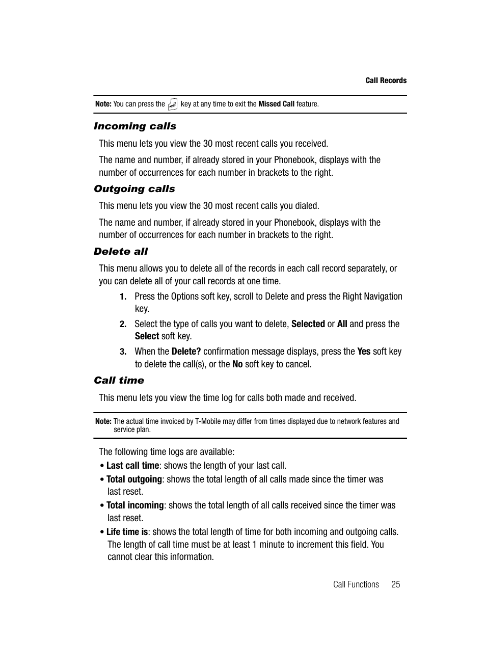 Samsung SGH-T439ZBATMB User Manual | Page 25 / 171