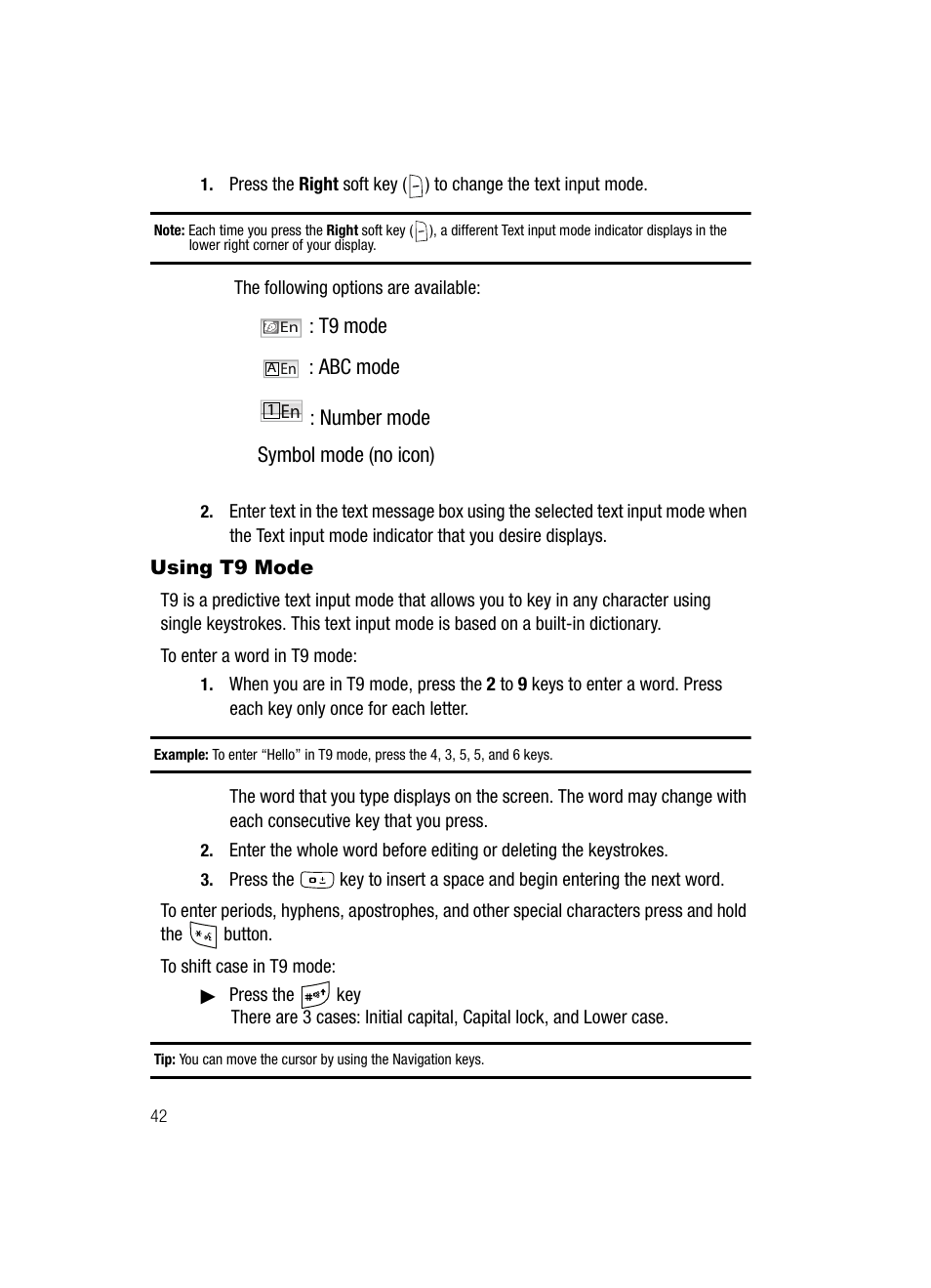 Samsung SGH-T439ZBATMB User Manual | Page 42 / 171