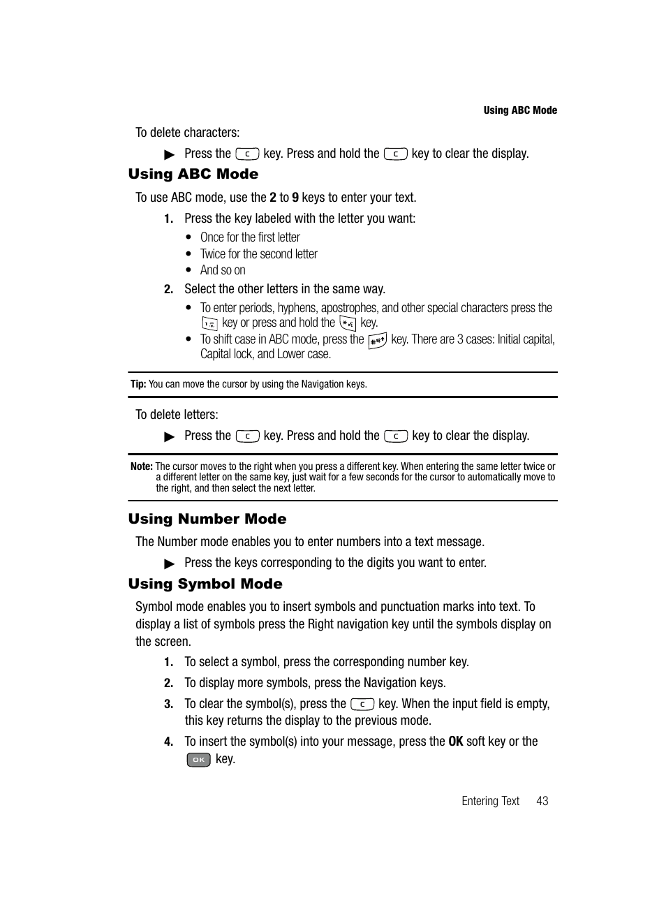 Samsung SGH-T439ZBATMB User Manual | Page 43 / 171