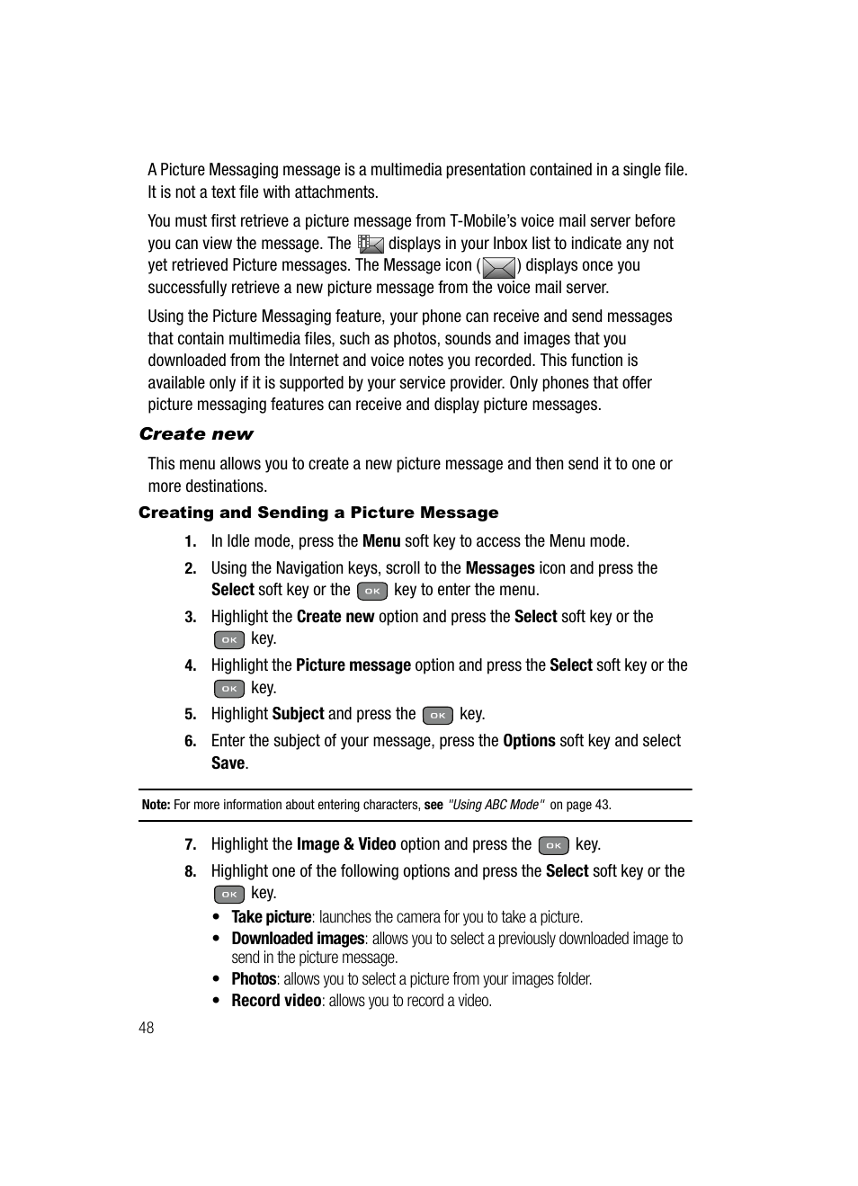 Samsung SGH-T439ZBATMB User Manual | Page 48 / 171