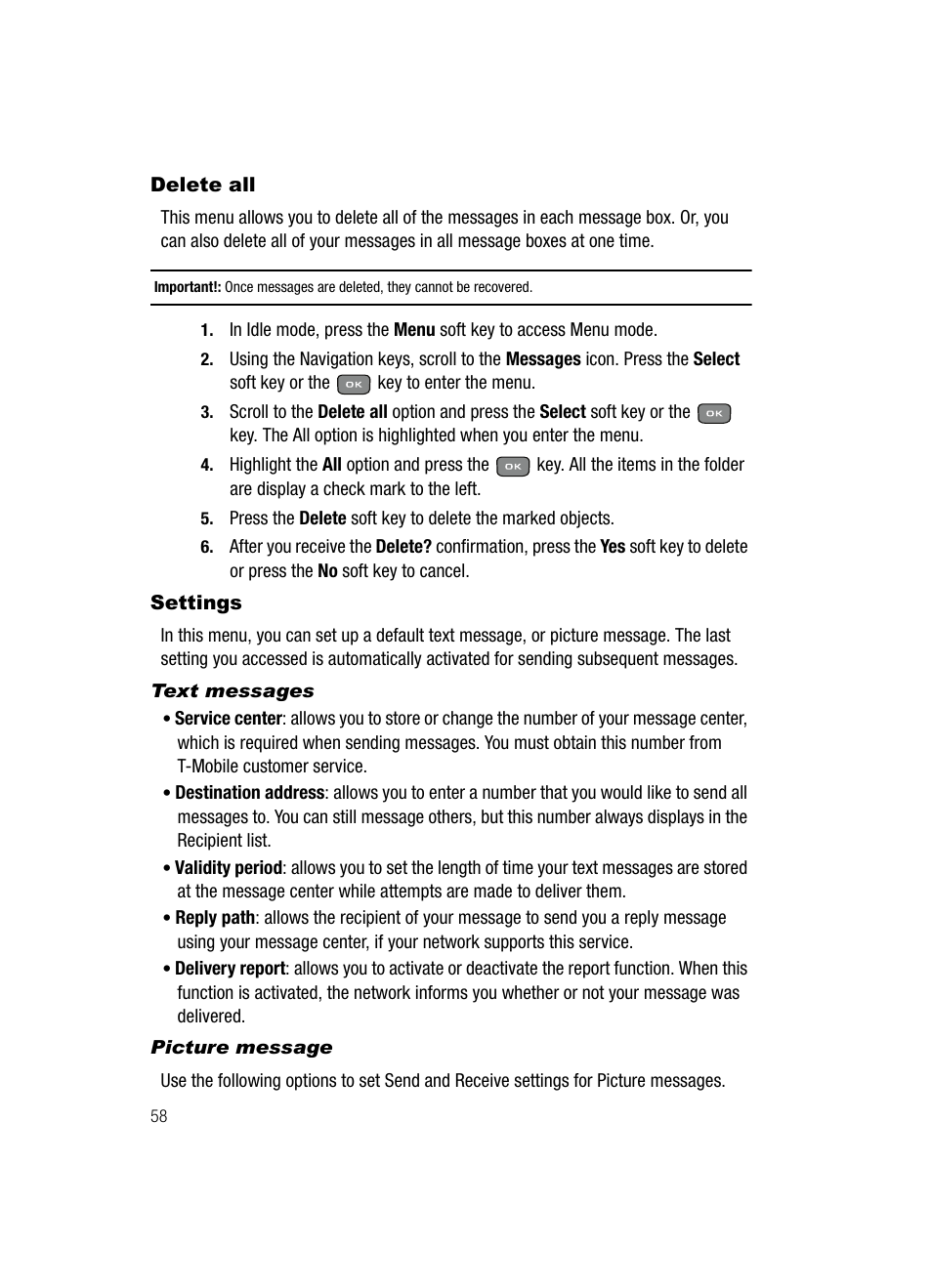 Samsung SGH-T439ZBATMB User Manual | Page 58 / 171