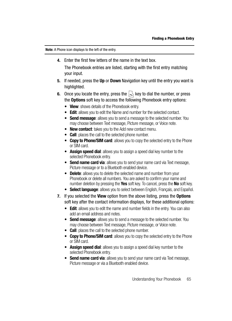 Samsung SGH-T439ZBATMB User Manual | Page 65 / 171