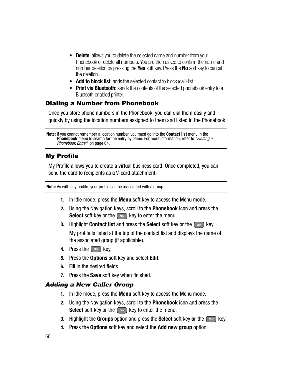 Samsung SGH-T439ZBATMB User Manual | Page 66 / 171