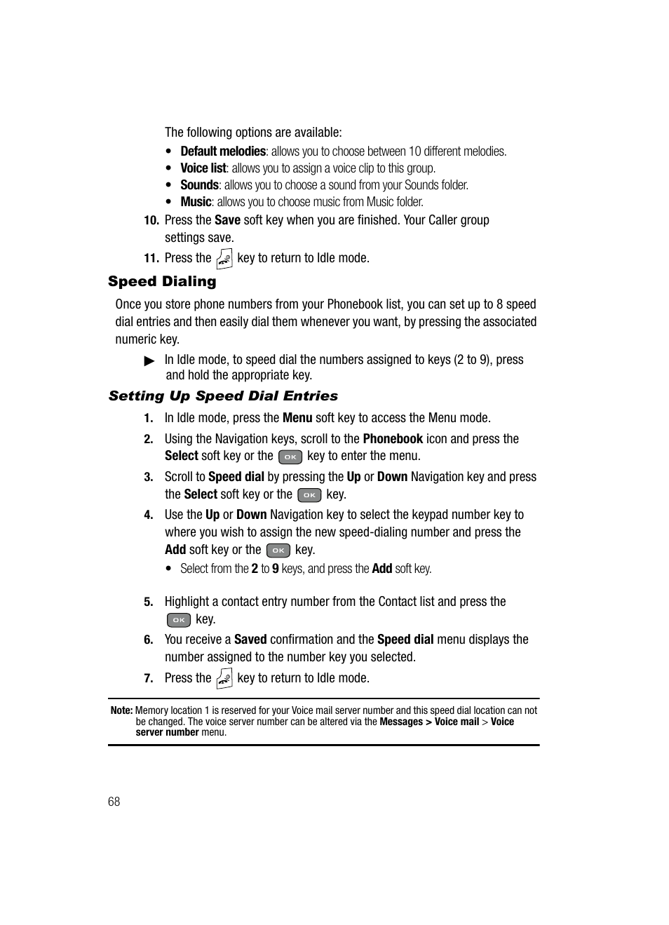 Samsung SGH-T439ZBATMB User Manual | Page 68 / 171