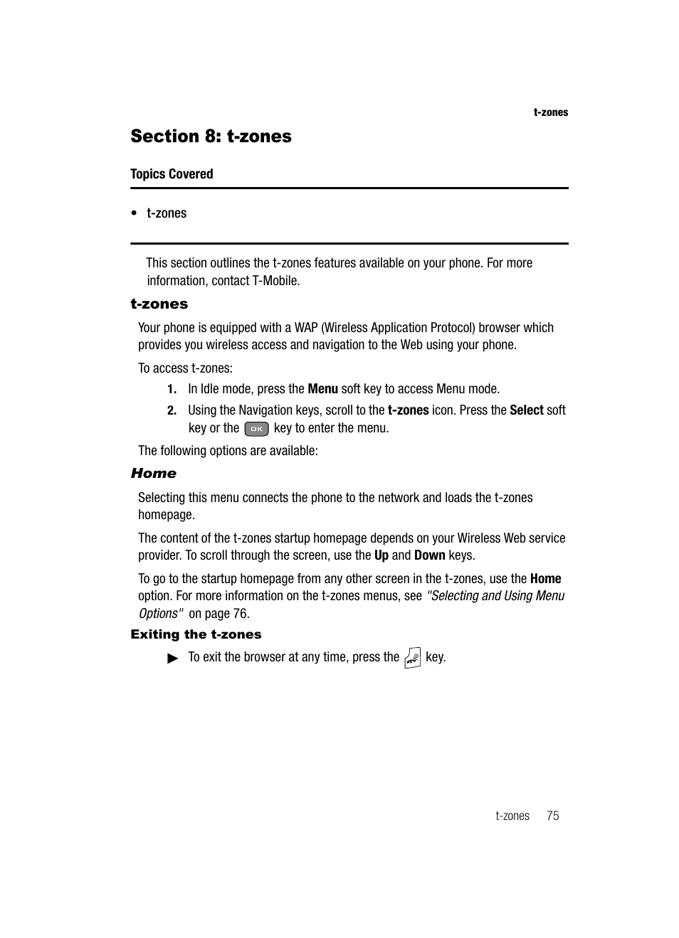 Samsung SGH-T439ZBATMB User Manual | Page 75 / 171