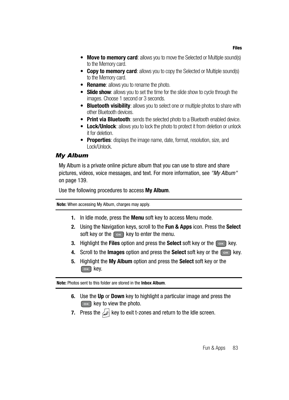 Samsung SGH-T439ZBATMB User Manual | Page 83 / 171