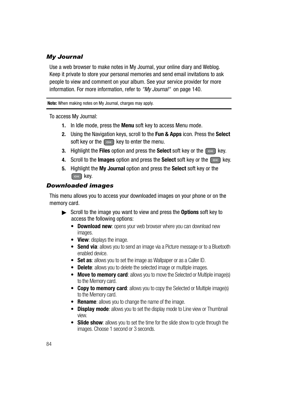 Samsung SGH-T439ZBATMB User Manual | Page 84 / 171