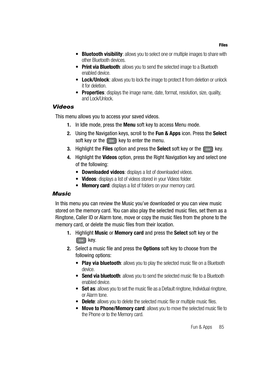 Samsung SGH-T439ZBATMB User Manual | Page 85 / 171