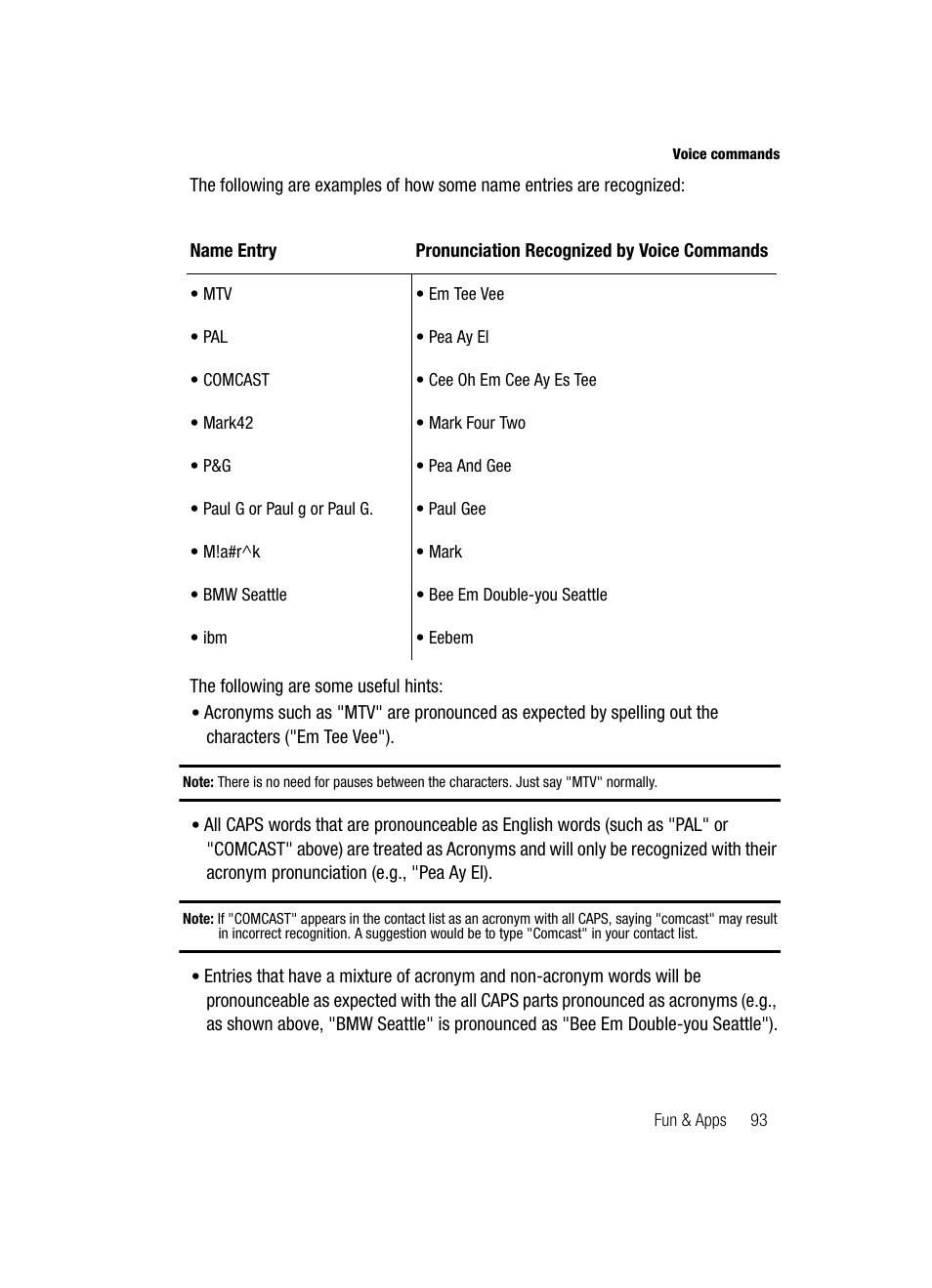 Samsung SGH-T439ZBATMB User Manual | Page 93 / 171