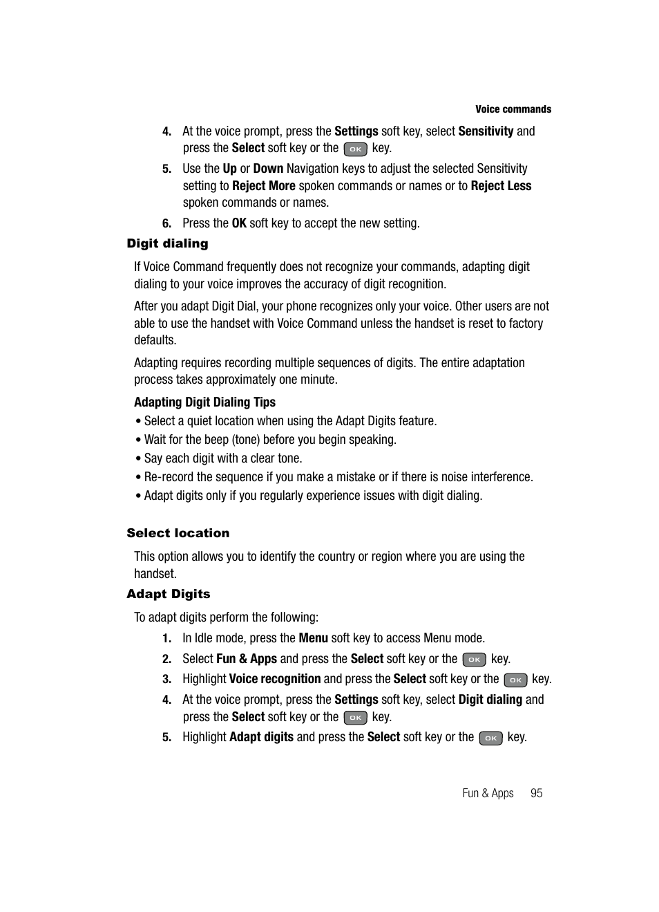 Samsung SGH-T439ZBATMB User Manual | Page 95 / 171