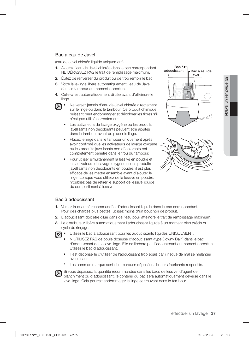 Samsung WF501ANW-XAA User Manual | Page 115 / 132