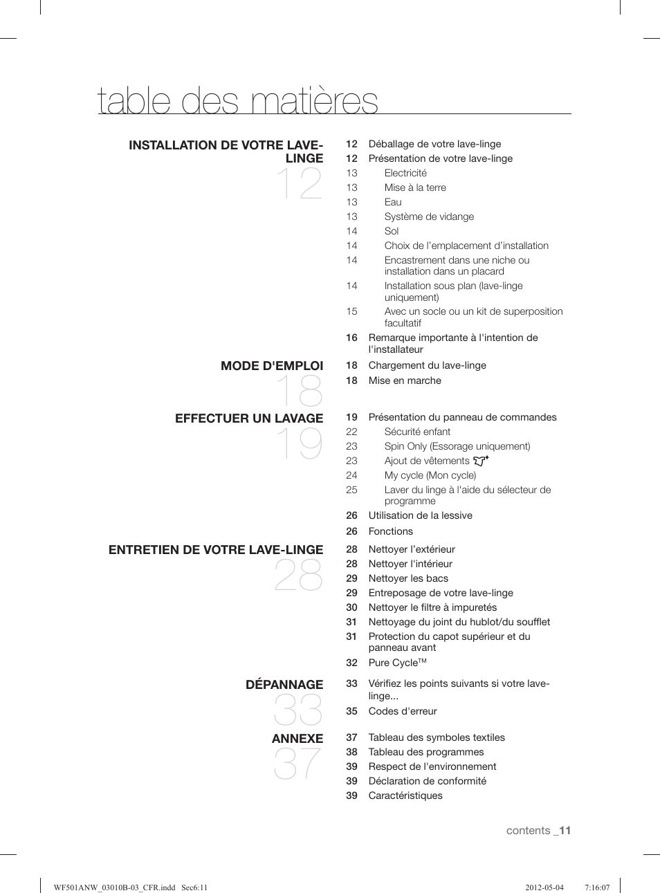 Samsung WF501ANW-XAA User Manual | Page 99 / 132