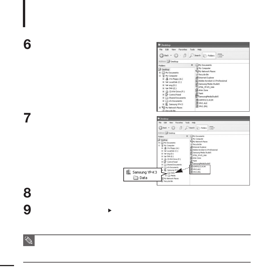 Continued) | Samsung YP-K3JAB-XAA User Manual | Page 48 / 59