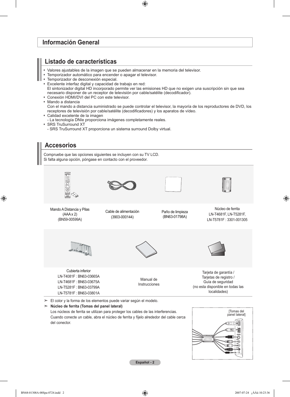 Samsung LNT4081FX-XAA User Manual | Page 192 / 283