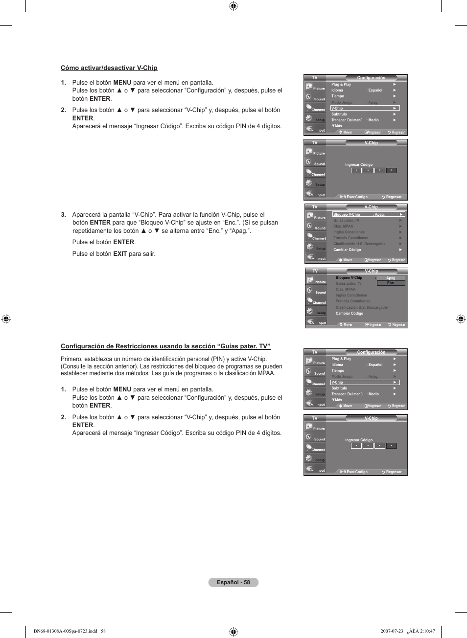 Samsung LNT4081FX-XAA User Manual | Page 248 / 283