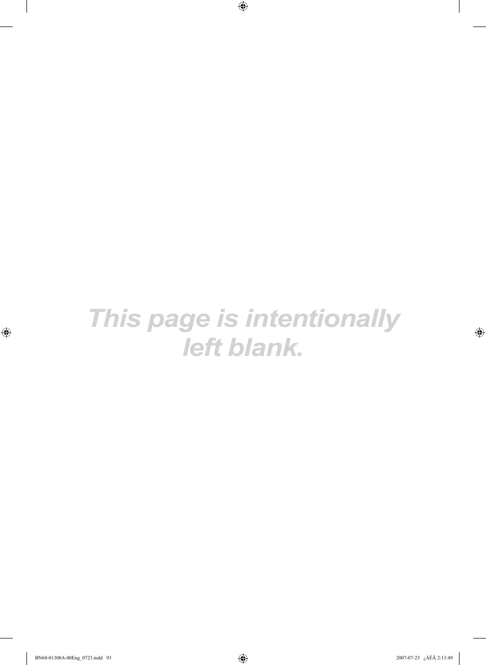 This page is intentionally left blank | Samsung LNT4081FX-XAA User Manual | Page 95 / 283