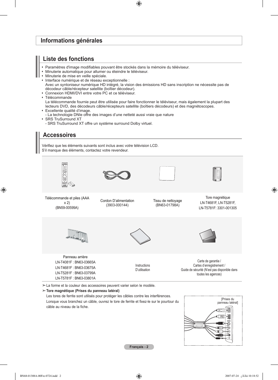 Samsung LNT4081FX-XAA User Manual | Page 98 / 283