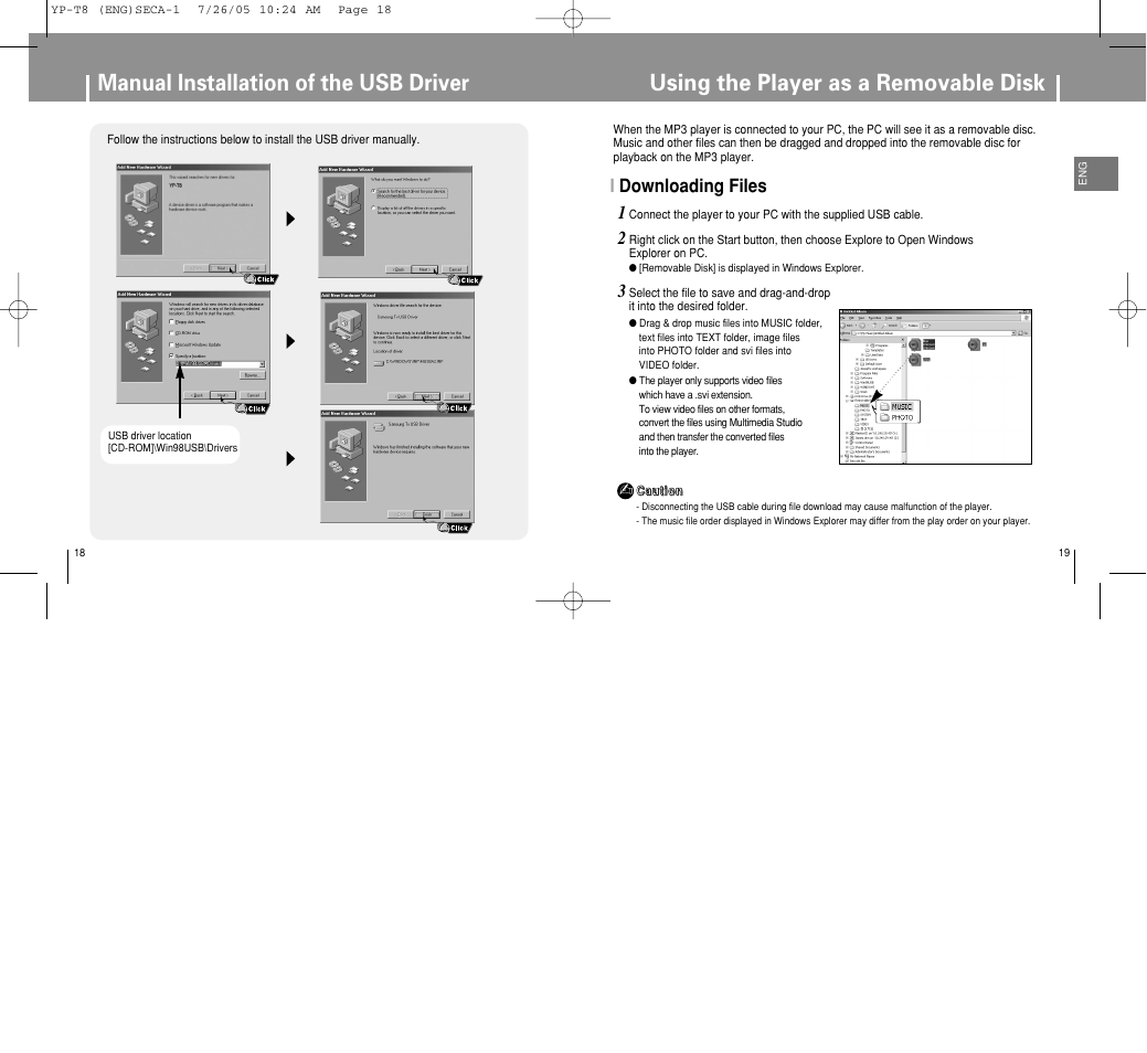 Idownloading files 1 | Samsung YP-T8Z-XAA User Manual | Page 10 / 47