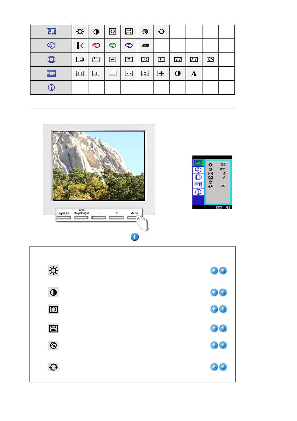 Osd functions | Samsung KS17CNKWH-XAZ User Manual | Page 25 / 67