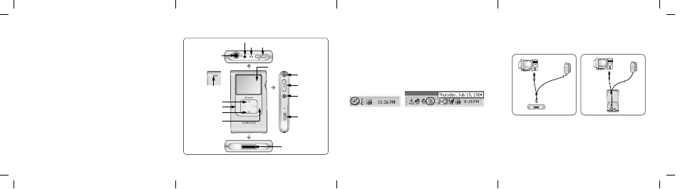 Samsung napster yh-920 quick start guide, Set-up step 1: initial battery charging, System requirements | Resolution tips | Samsung YH-920GS-XAX User Manual | Page 2 / 2