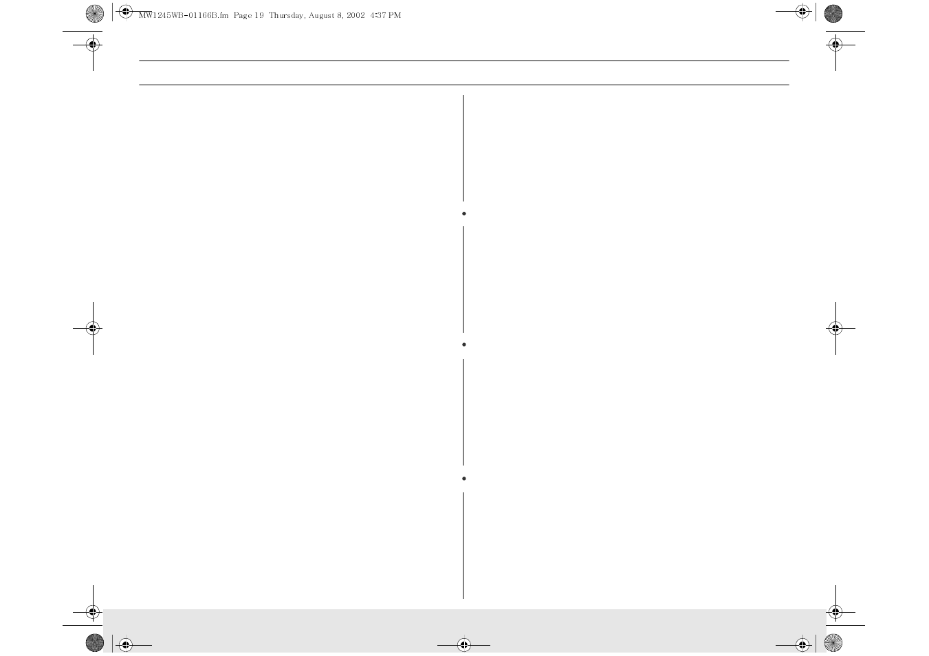 Cooking instructions, Warm potato salad, Black bean soup | Samsung MW1245WB-XAA User Manual | Page 19 / 24