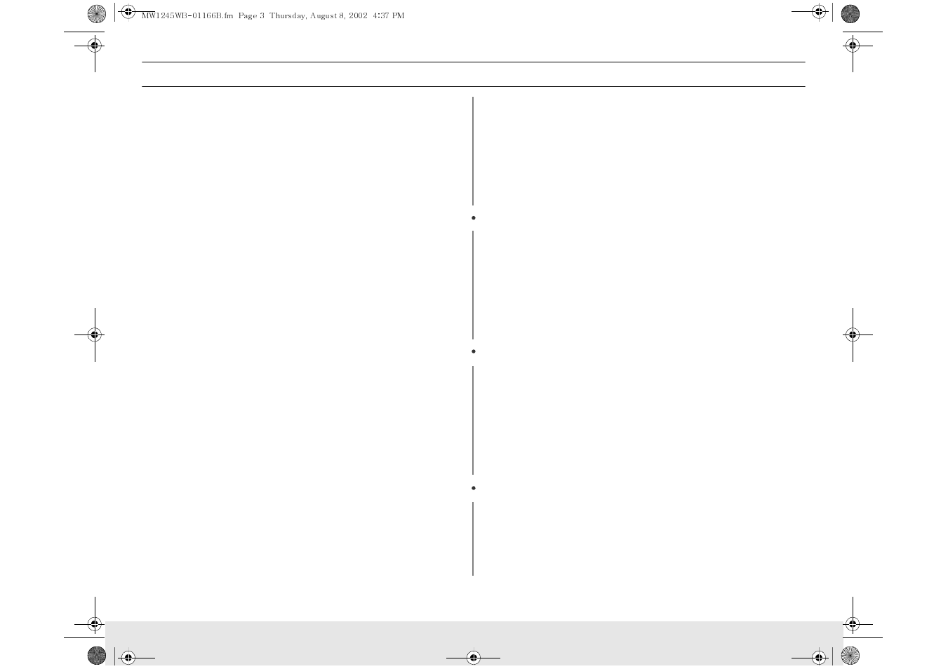 Hese, Nstructions, Safety | Samsung MW1245WB-XAA User Manual | Page 3 / 24