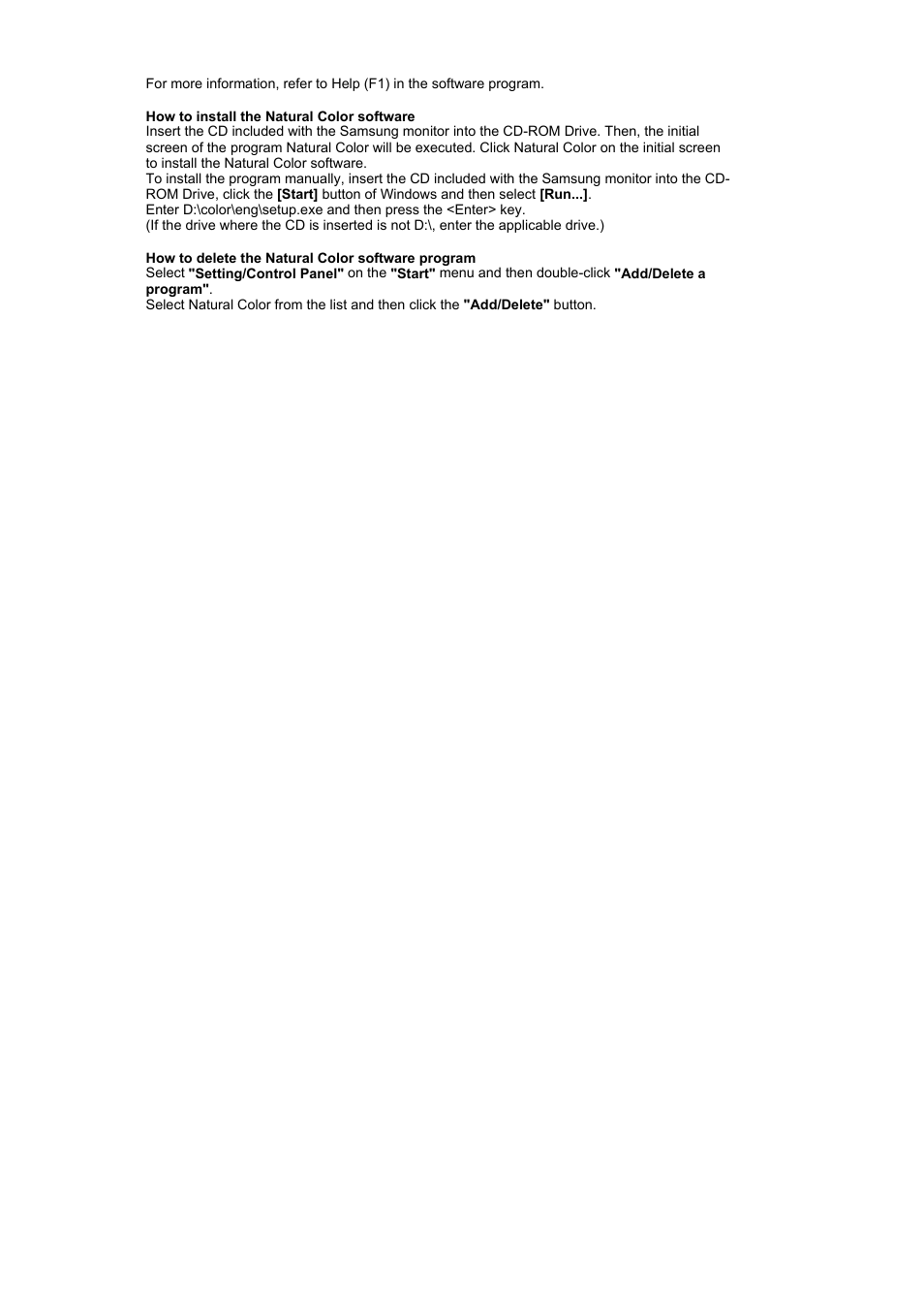 Samsung LS17MJAKSZ-XAX User Manual | Page 21 / 78