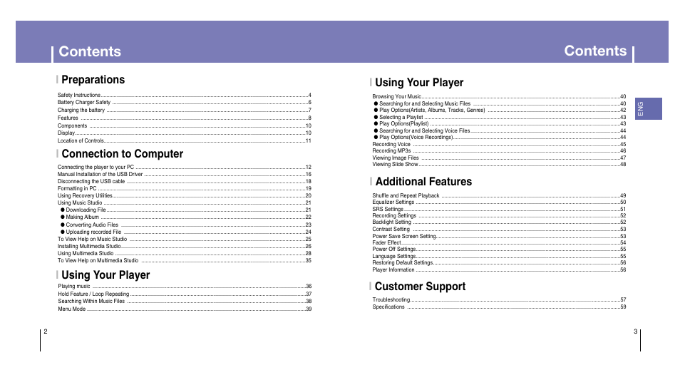 Samsung YH-820MC-XAA User Manual | Page 2 / 31