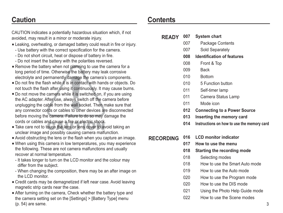 Samsung EC-SL35ZZBARUS User Manual | Page 4 / 102